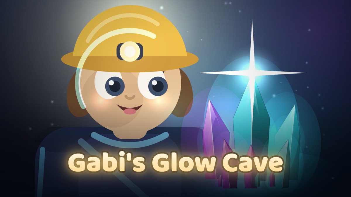 Gabi's Glow Cave — A cozy mining game where your lamp grows crystals in the dark.
